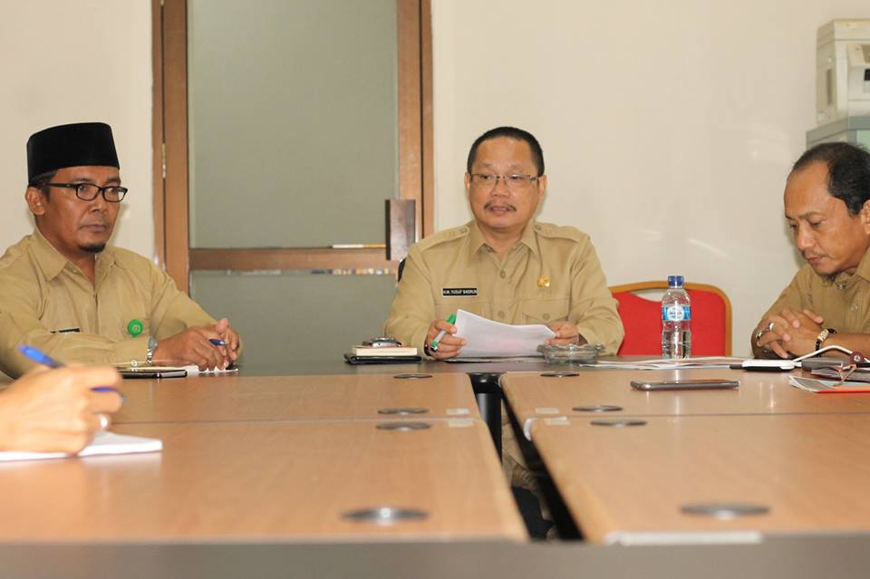Sekda Pimpin Rapat Kordinasi Persiapan MTQ Kecamatan